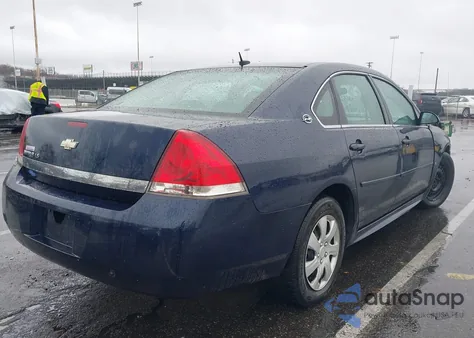 2009 Chevrolet Impala Ls from USA, damaged, VIN 2G1WB57N791219678